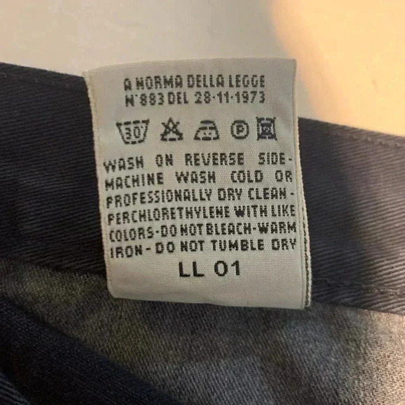 Versace Jeans Couture Dark Blue Size 30 - Picture 6 of 6